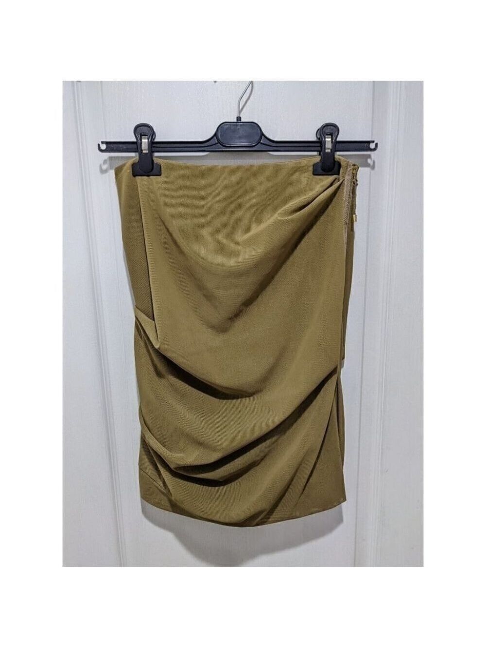 Sandra Angelozzi | Ruched Mesh Skirt